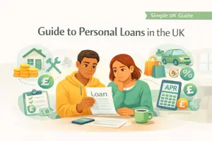 a couple looking at personal loans online